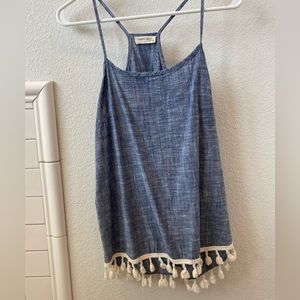 Chambray Top